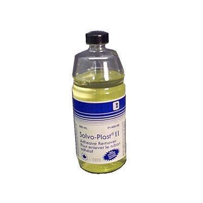 Solvo-plast Ii Adhesive Remover 100ml Yellow Liquid Insoluble In Water Noted Odor Preserves Skin Integrity - BeHope