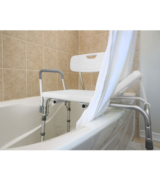 Transfer Bath Bench With Curtain Control - BeHope
