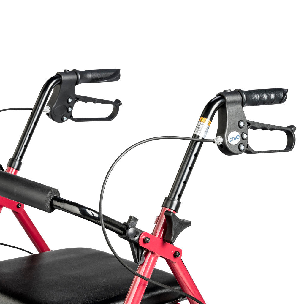 Aluminum Rollator, 6" Casters - BeHope