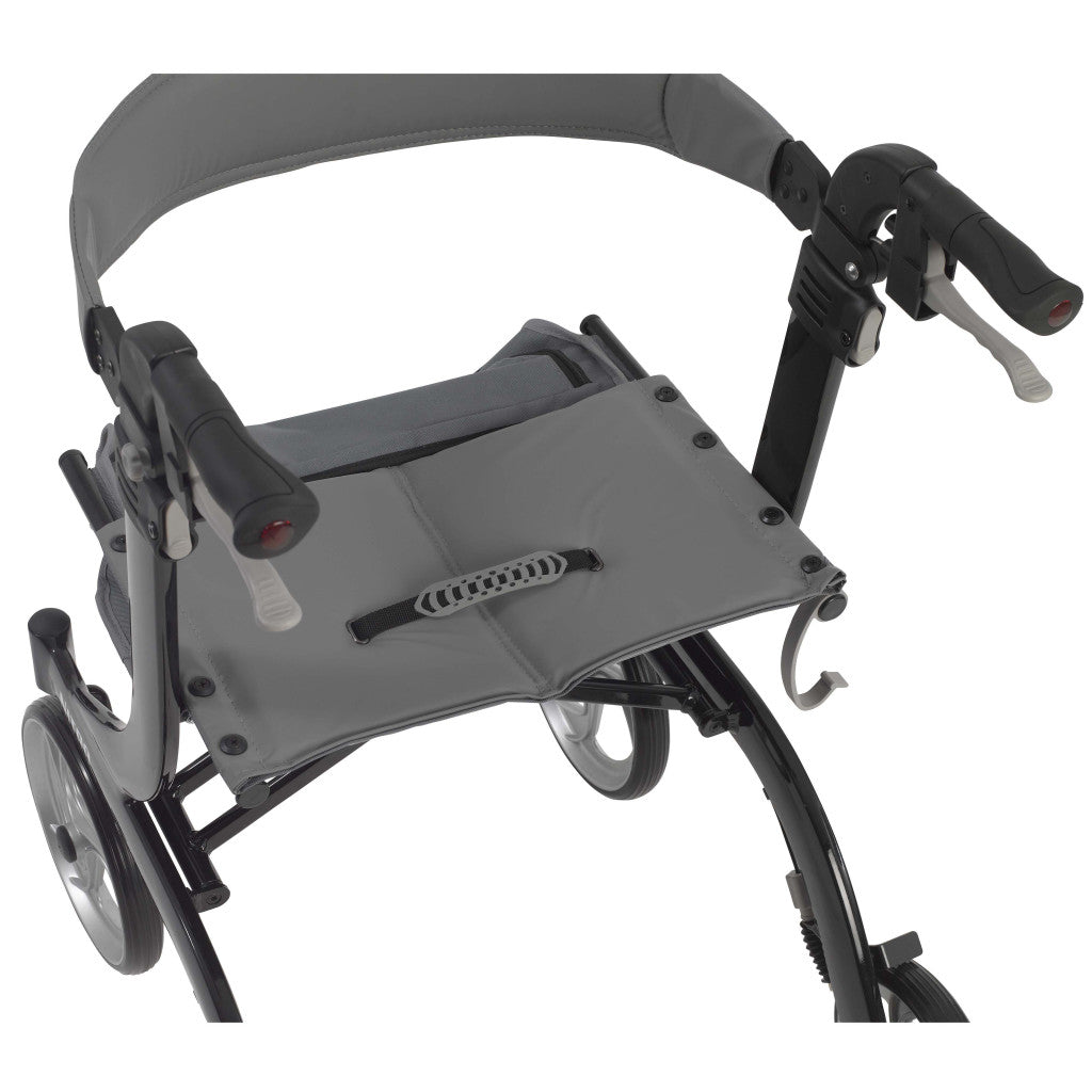 Nitro Aluminum Rollator, 10" Casters - BeHope
