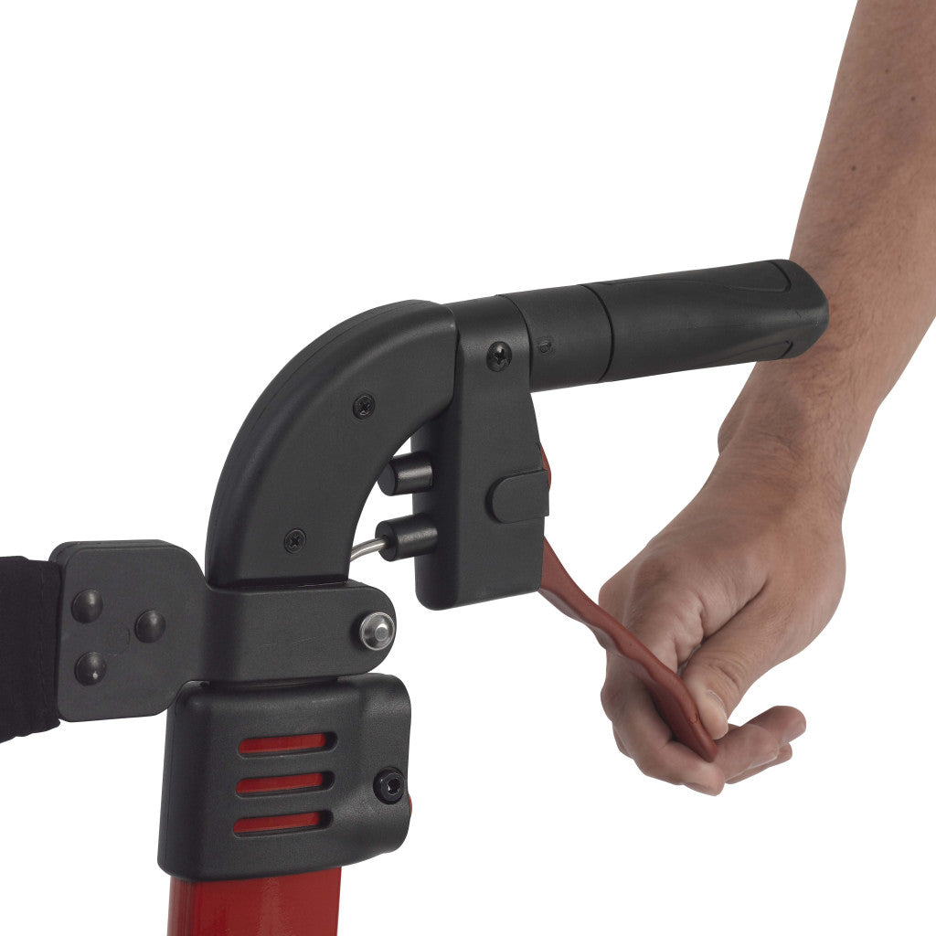 Nitro Aluminum Rollator, 10" Casters - BeHope