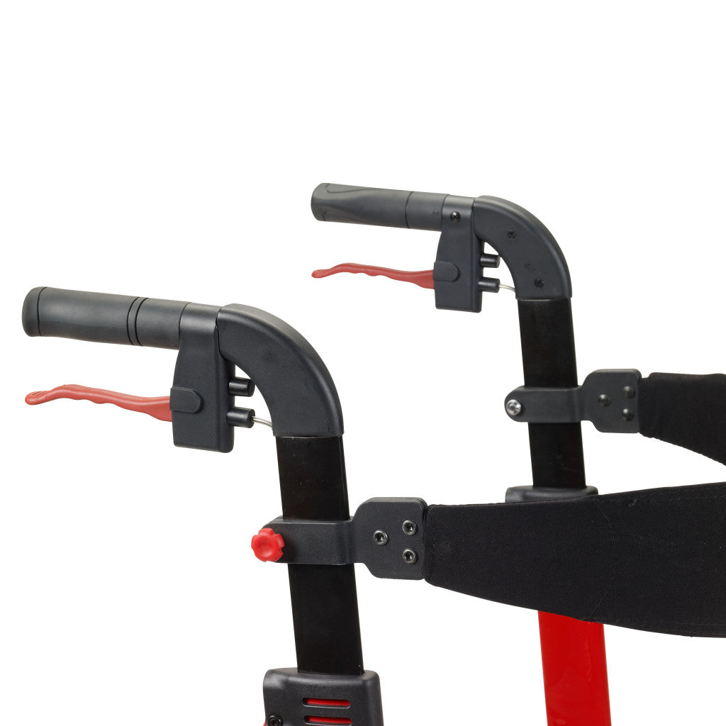 Nitro Aluminum Rollator, 10" Casters - BeHope