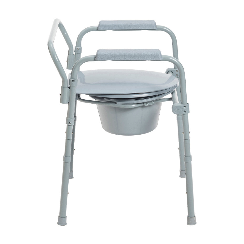 Folding Steel Commode - BeHope