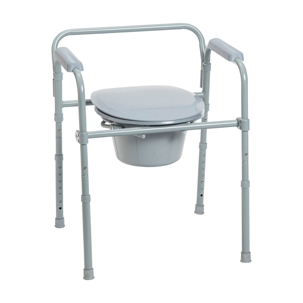 Folding Steel Commode - BeHope