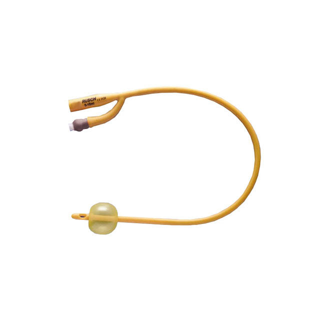 Bx/10 Gold 2way Sil 30cc 14fr