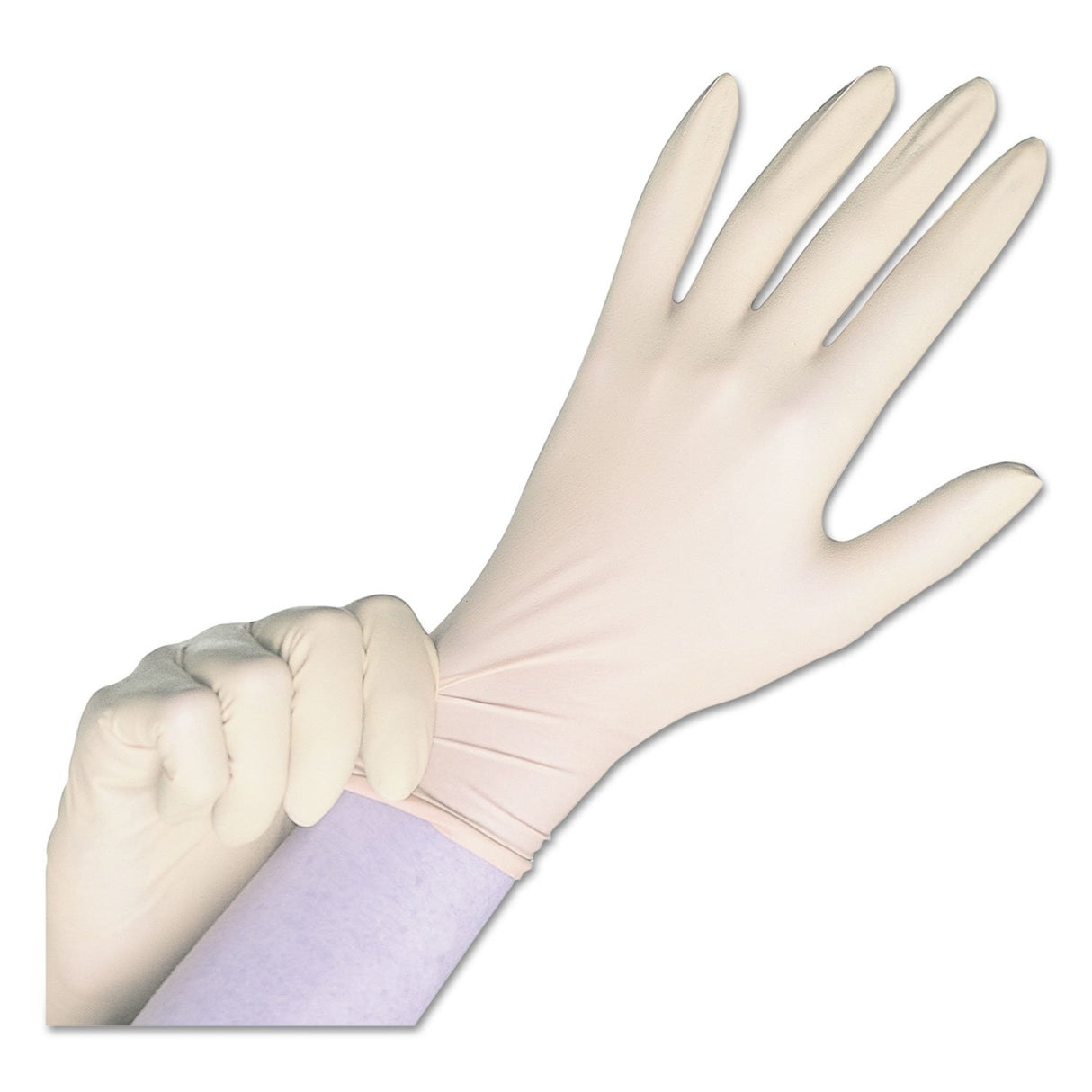 Curad Synthetic Stretch Vinyl Exam Glove Powder-free Large Boxes Of 150 - BeHope