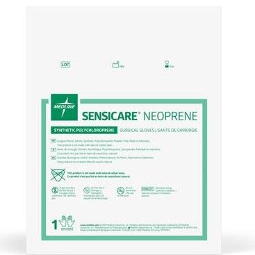 Sensicare Surgical Glove Neoprene Latex-free Powder-free Size 8.5 Pair - BeHope