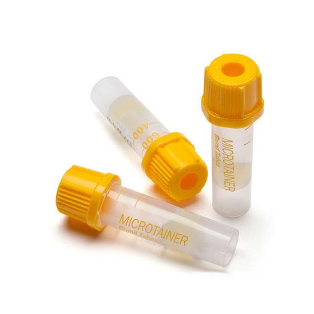 Microtainer Capillary Blood Collection Tube W/ Serum Separator Additive Microgard Closure Box/50 Each - Behope