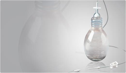Pleurx Vacuum Bottle With Drainage Line 1000ml Each - Behope