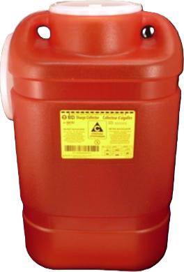 Sharp Collector Bd 19l Chemotherapy Case/8 Each - Behope