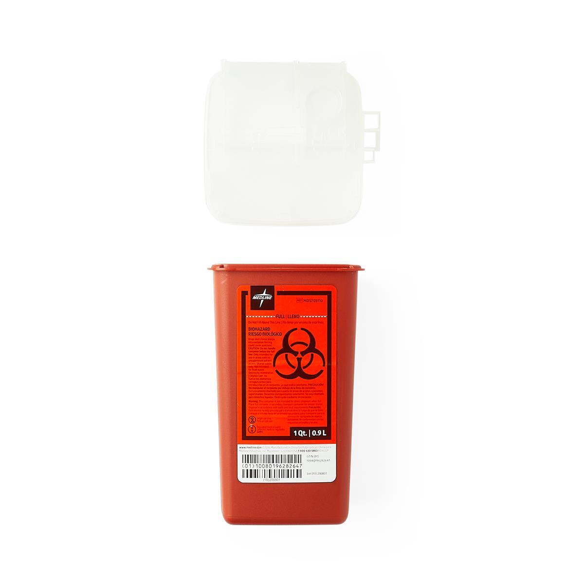 Medline Phlebotomy Sharps Container