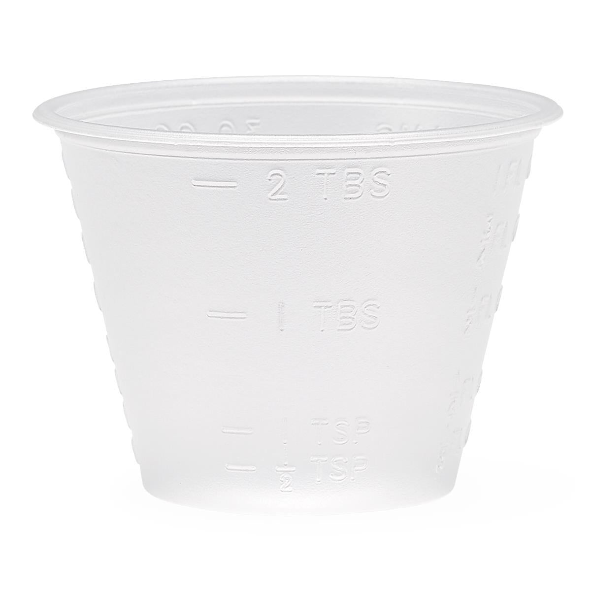 Medline Nonsterile Graduated Plastic Medicine Cups