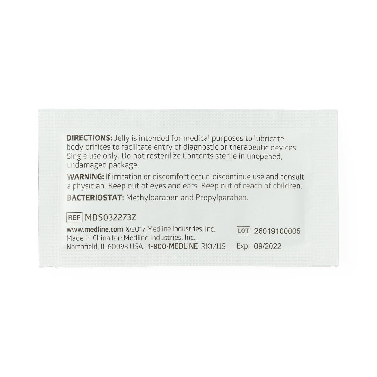 Medline Sterile Lubricating Jelly