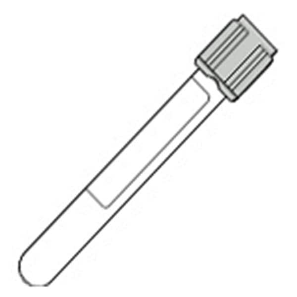 Vacutainer Plus Collection Tube 13mmx100mm 6ml Gray Closure Cap Sterile - BeHope