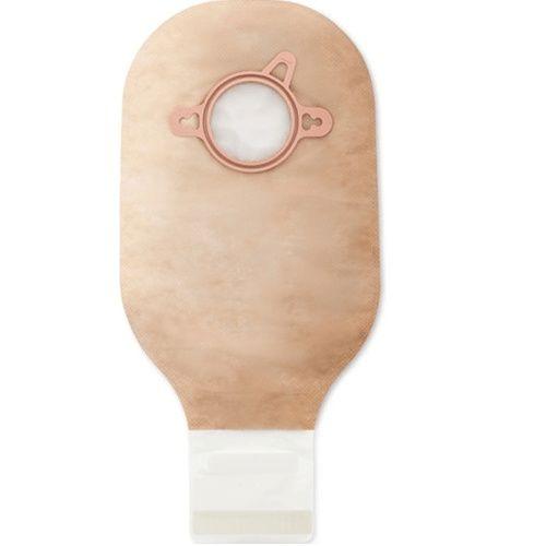 New Image 2-piece Ostomy Lock N Roll Drainable Pouch Beige With Filter 70mm Blue Box/10 Each - BeHope