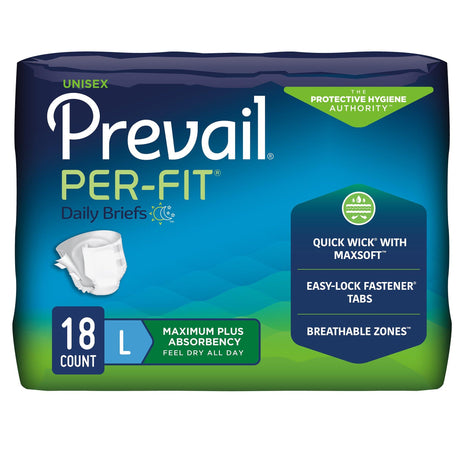 Prevail Per-fit Brief Large Case/72 Each - Behope