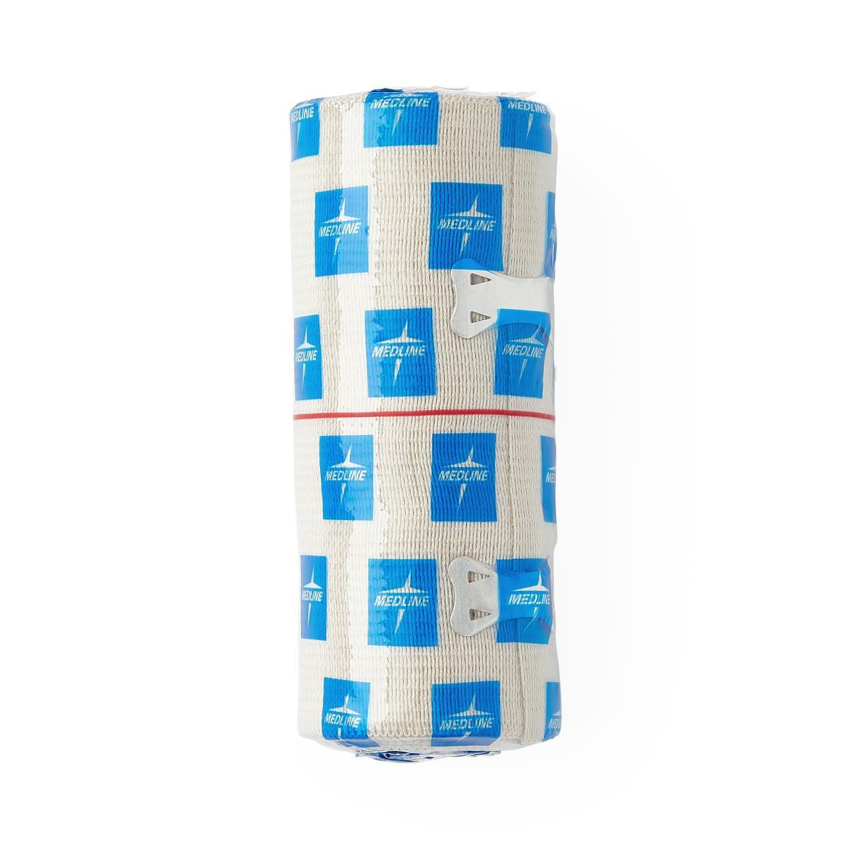 Medline Sure-wrap Wraparound Elastic Bandage With Clips