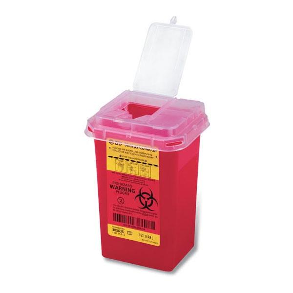 Sharp Collectorphlebotomy 1 Quart Red Case/60 Each - Behope