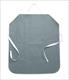 Smoker's Apron Non-stick Fibreglass Full Chest And Lap Protection Gray Each - BeHope