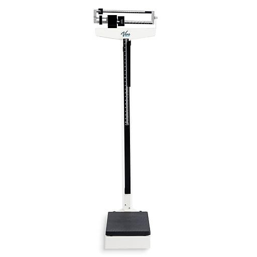 Physician Mechanical Balance Beam Scale White Each - BeHope