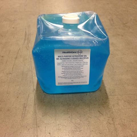 Ultrasound Gel Medium Viscosity 5l Cube Pack Blue Each - Behope