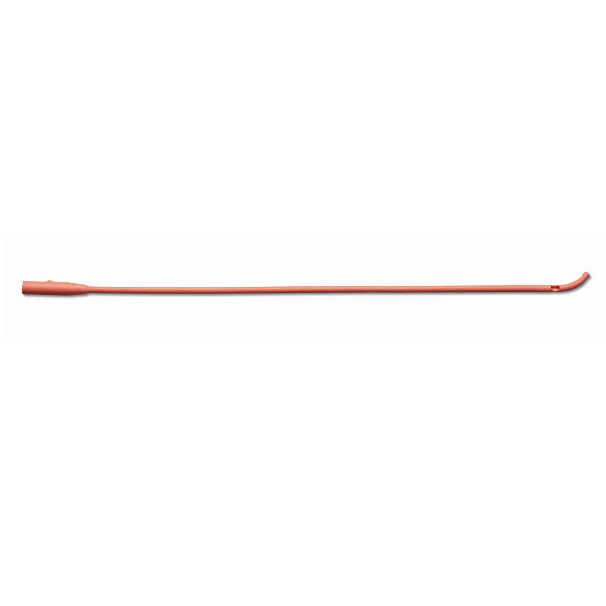 Urethral Catheter Red Rubber Coude Tip 14fr Case/12 Each - BeHope