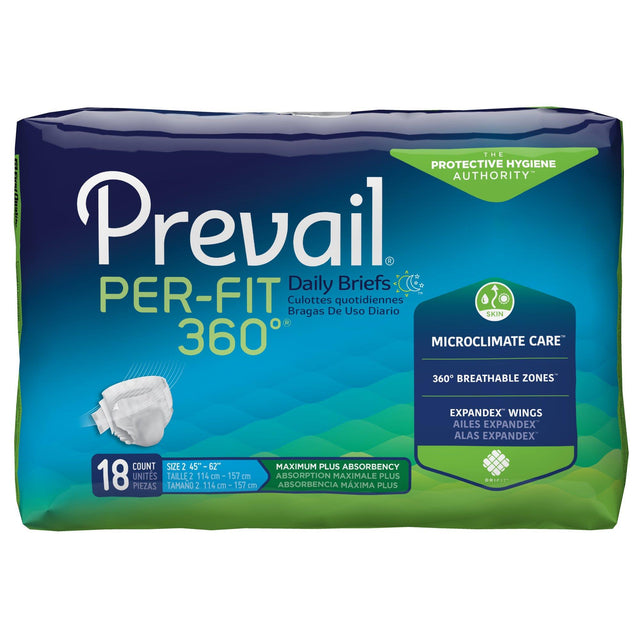 Prevail Per-fit 360 Brief 45"-62" Large Case/72 Each - BeHope