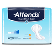 Attends Shaped Pad Night Super 20 Pad Per Printed Package Case/80 Each - Behope