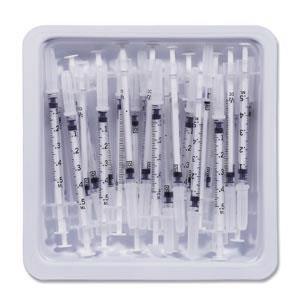 Syringe With Needle Bd Safety-lok 0.5ml Allergy Syringe With 27gx0.5" Needle Sterile Case/1000 Each - Behope