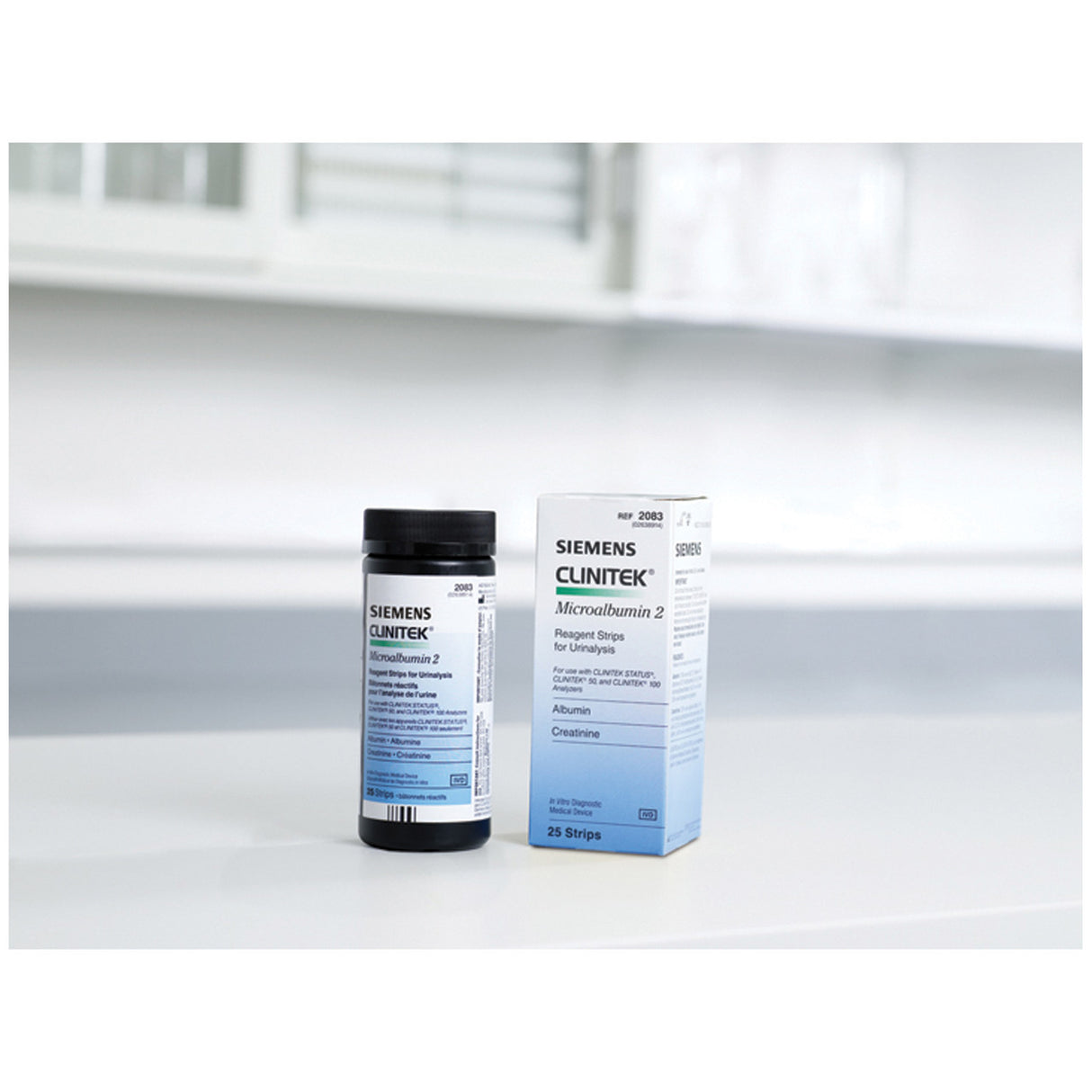 Clinitek Microalbumin Test Strip Btl/25 Each - BeHope