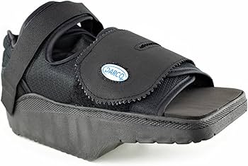 Orthowedge Healing Shoe Large Black Each - BeHope