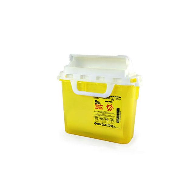 Nestable Sharp Collector 11.3l Horizontal Entry Yellow Case/10 Each - Behope