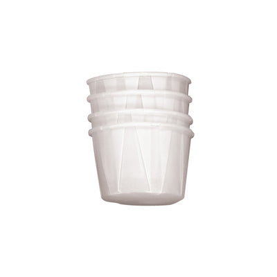 Medicine Cup Paper Pleated Sides 1.25oz 38ml Case/5000 Each - BeHope