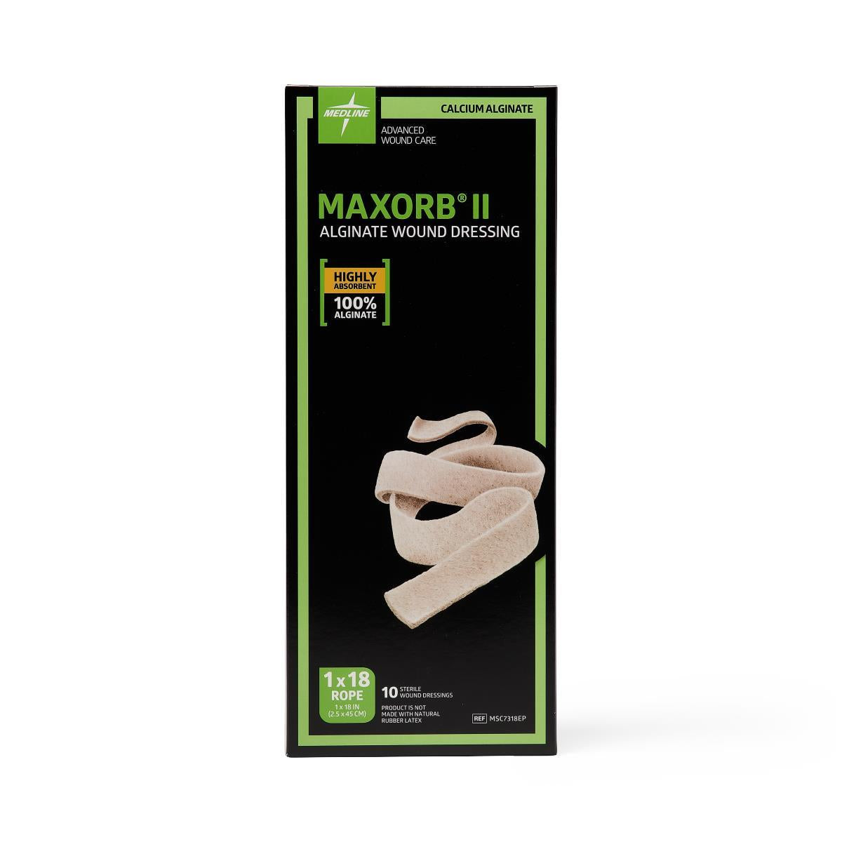 Maxorb II Calcium Alginate Wound Dressing