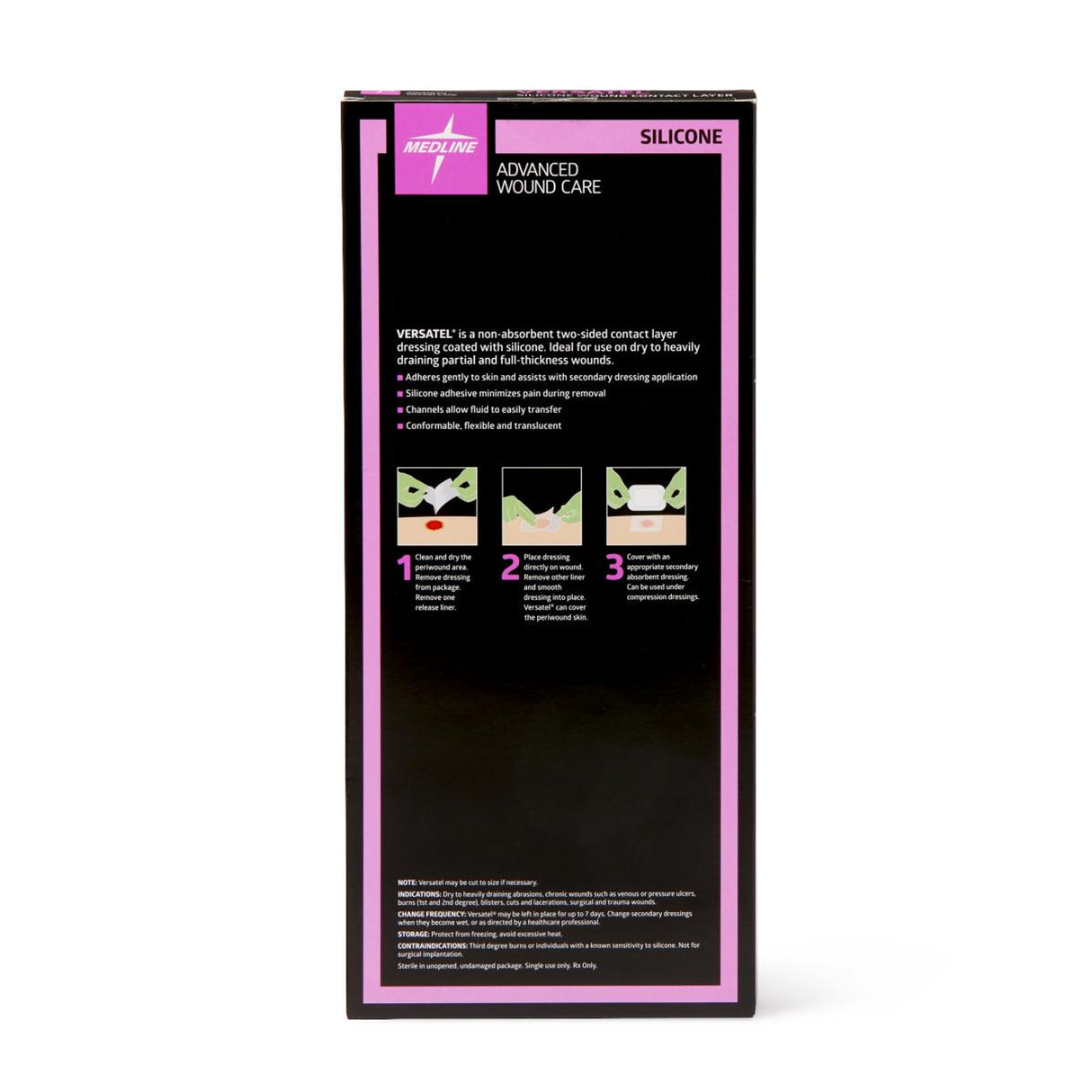 Versatel Silicone Contact Layer Dressing - BeHope
