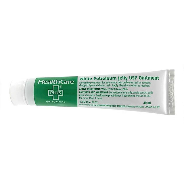 Petroleum Jelly 35 Gram Tube Case/20 Each - BeHope