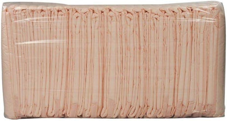 Prevail Super Absorbent Underpad 30"x36" Printed Bag Of 10 Each Peach Case/40 Each - Behope