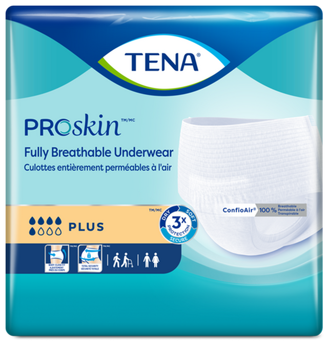 Tena Plus Protective Incontinence Underwear Plus Absorbency - BeHope