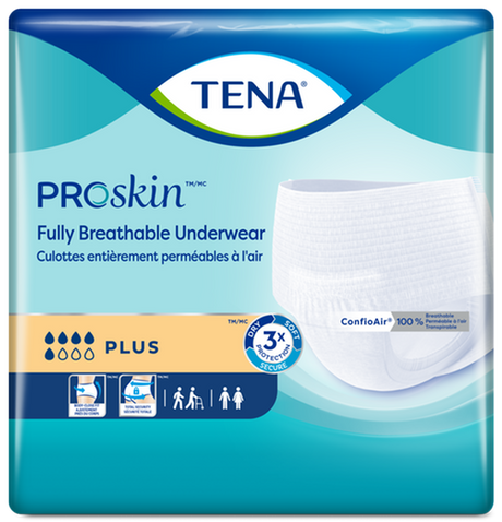 TENA Plus Protective Incontinence Underwear Plus Absorbency - BeHope