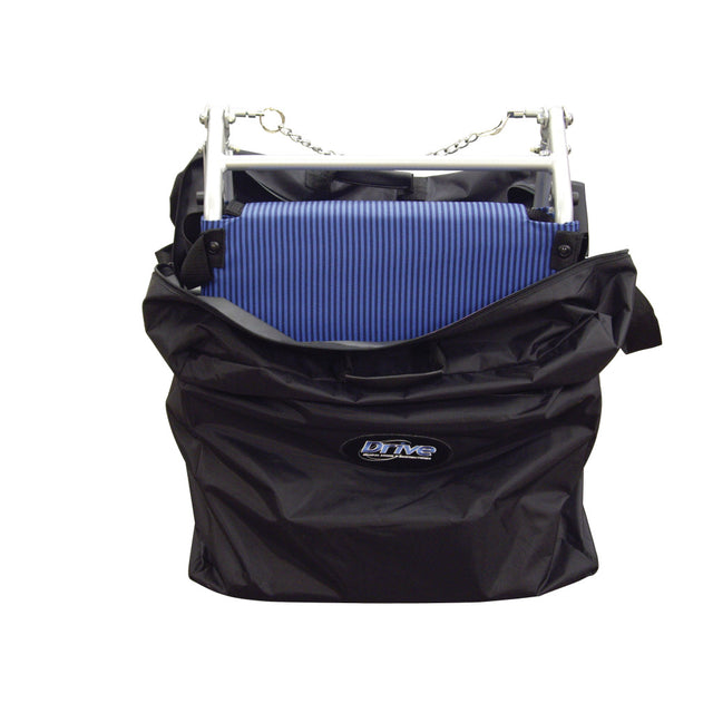 Super Light, Folding Transport Chair With Carry Bag And Flip-back Arms - BeHope