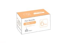 Sol-m Pen Needle 31g(0.25mm)*15/64(6mm) - BeHope