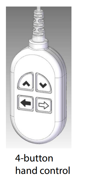 Hand Control for Monarch Fixed Ceiling