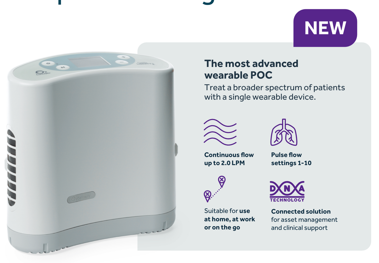 OxLife Liberty 2 Portable Oxygen Concentrator