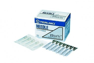 Hypodermic Needle 22g X 1 1/2" Ultra Thin Wall Standard Double Bevel Design - BeHope