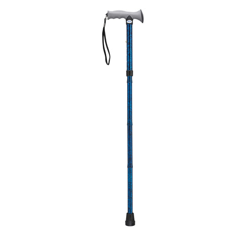 Adjustable Lightweight Folding Cane with Gel Hand Grip - BeHope