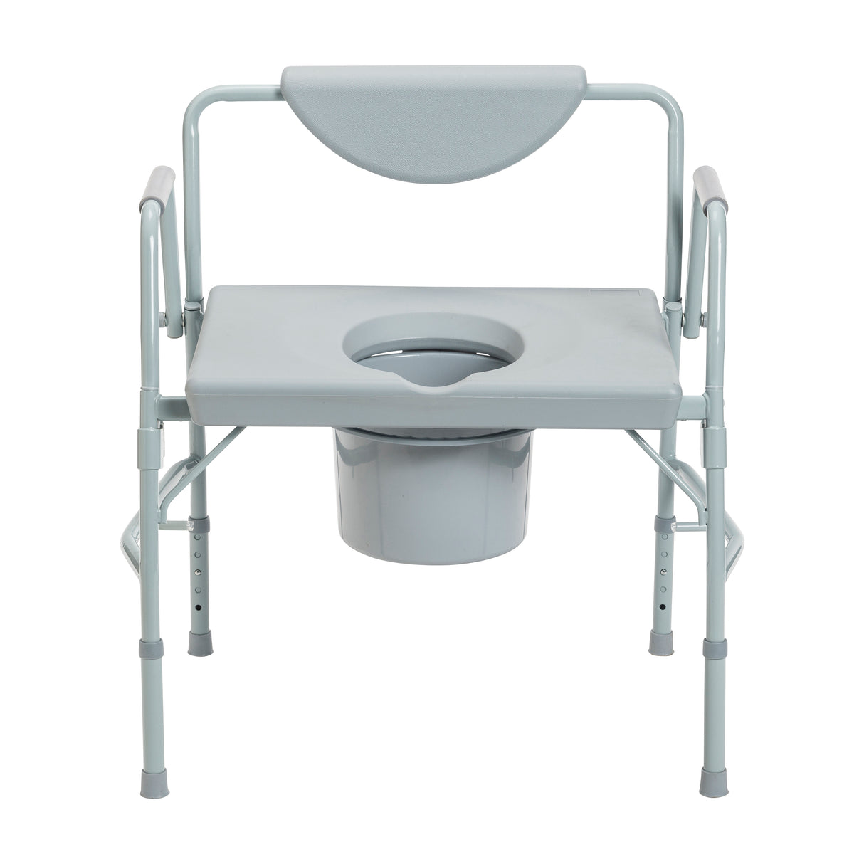 Bariatric Drop Arm Bedside Commode Chair - BeHope