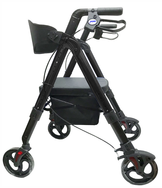 Aluminum Folding Bariatric Rollator