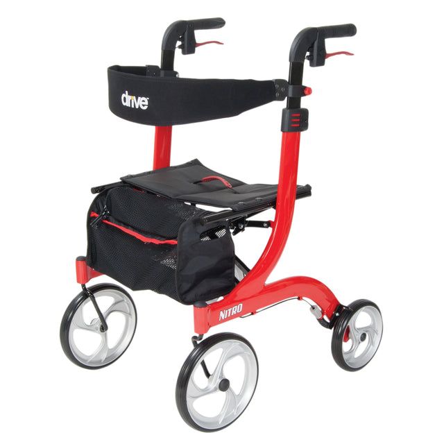 Nitro Euro Style Rollator Rolling Walker - BeHope