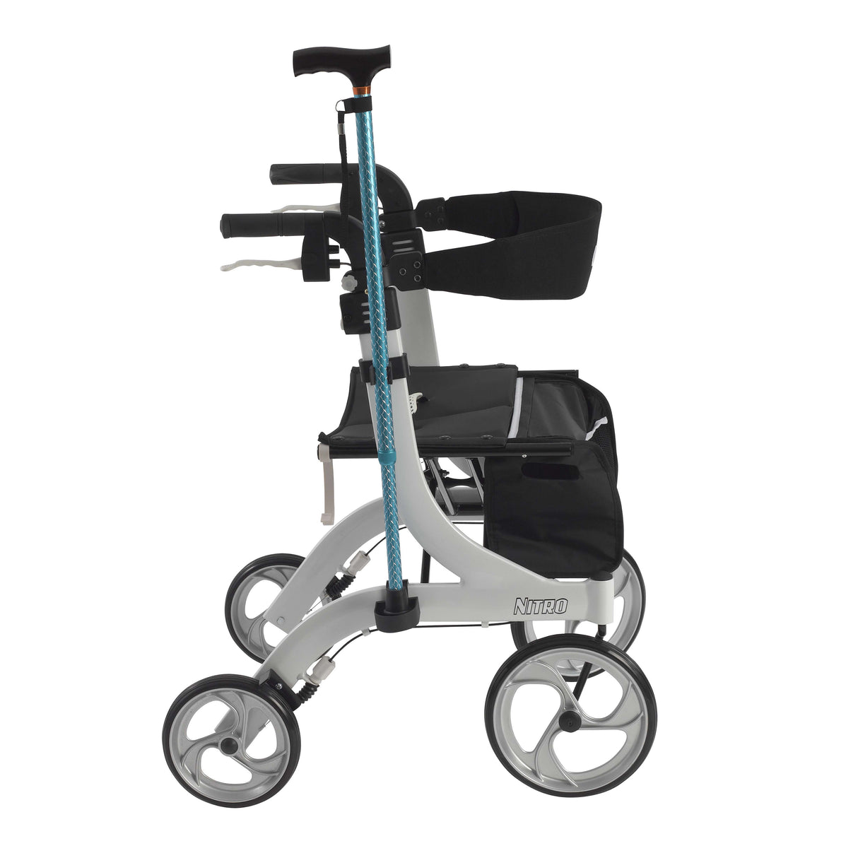 Nitro Rollator Rolling Walker Cane Holder - BeHope