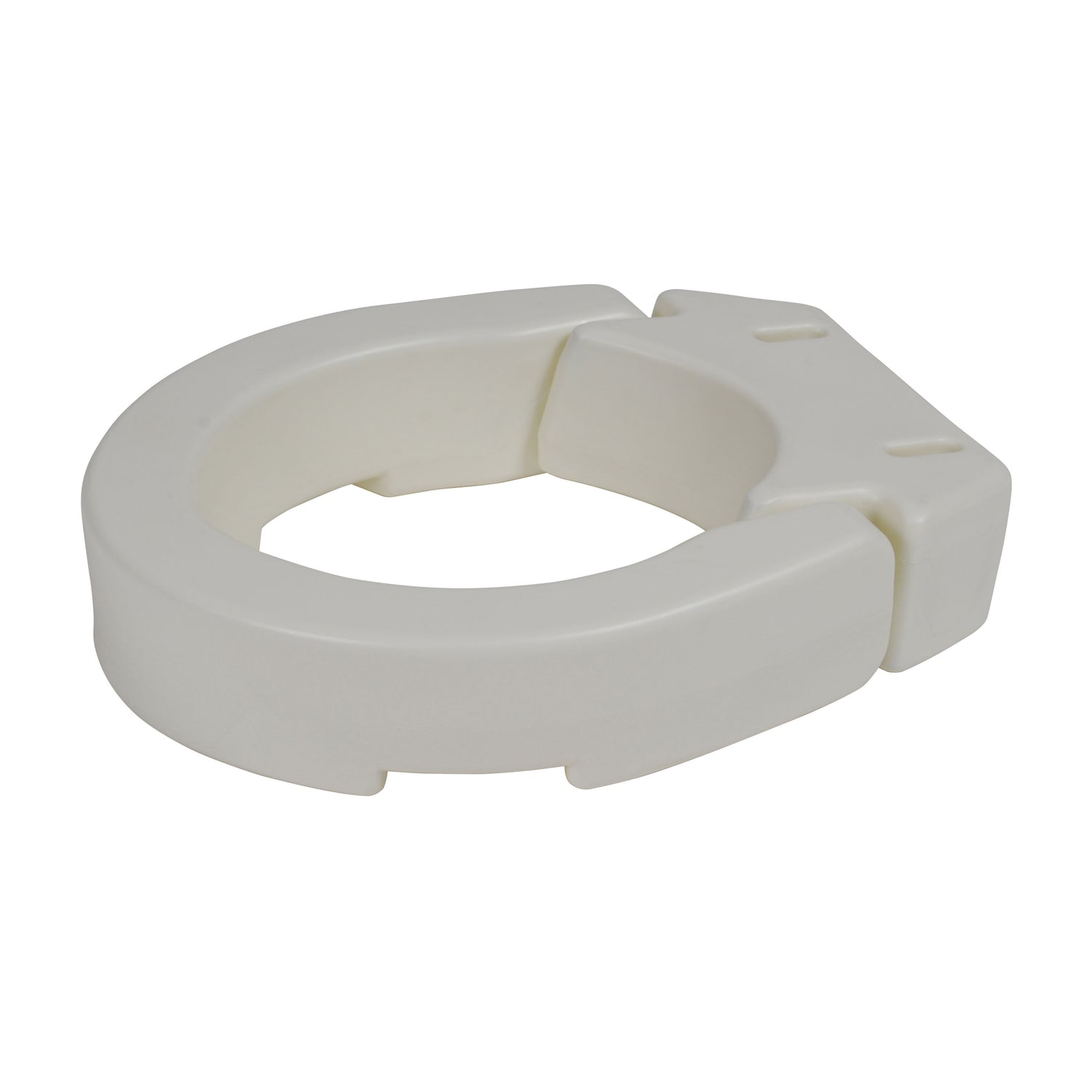 Hinged Toilet Seat Riser, Standard Seat - BeHope